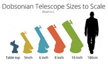 Load image into Gallery viewer, Saxon 6" Dobsonian Telescope