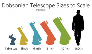 Saxon 6" Dobsonian Telescope