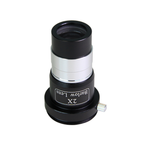 Saxon 1.25" 2x Short-Focus Barlow Lens with Camera Adapter