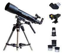Load image into Gallery viewer, saxon 1026-AZ3 SC Refractor Telescope with Steel Tripod