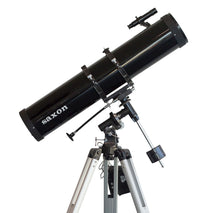 Load image into Gallery viewer, saxon 1309 EQ2 Velocity Reflector Telescope with Motor Drive