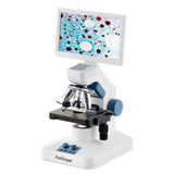 Amscope Full HD 7" Digital Compound Microscope w/ Mechanical Stage (DM300HD-EUL-3PL)