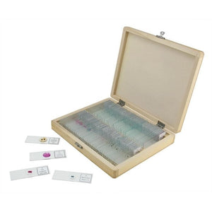 Celestron 100 Piece Prepared Microscope Slide Kit