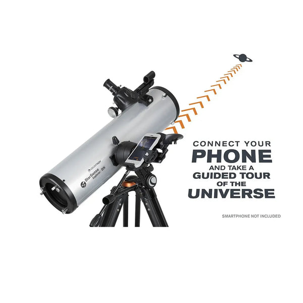 Celestron StarSense Explorer DX 130AZ - Smartphone app-enabled newtonian reflector telescope