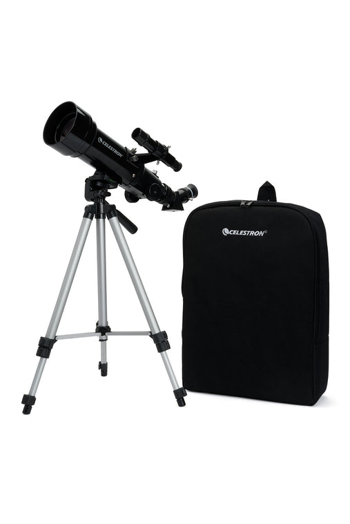 Celestron Travel Scope 70mm Portable Telescope with black backpack 
