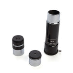 Eyepieces 4mm and 20mm and the 3x Barlow that comes with the Celestron PowerSeeker 60AZ Telescope 