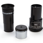 20mm, 4mm  and 3x Barlow eyepieces that come with the Celestron PowerSeeker 1149EQ Reflector Telescope