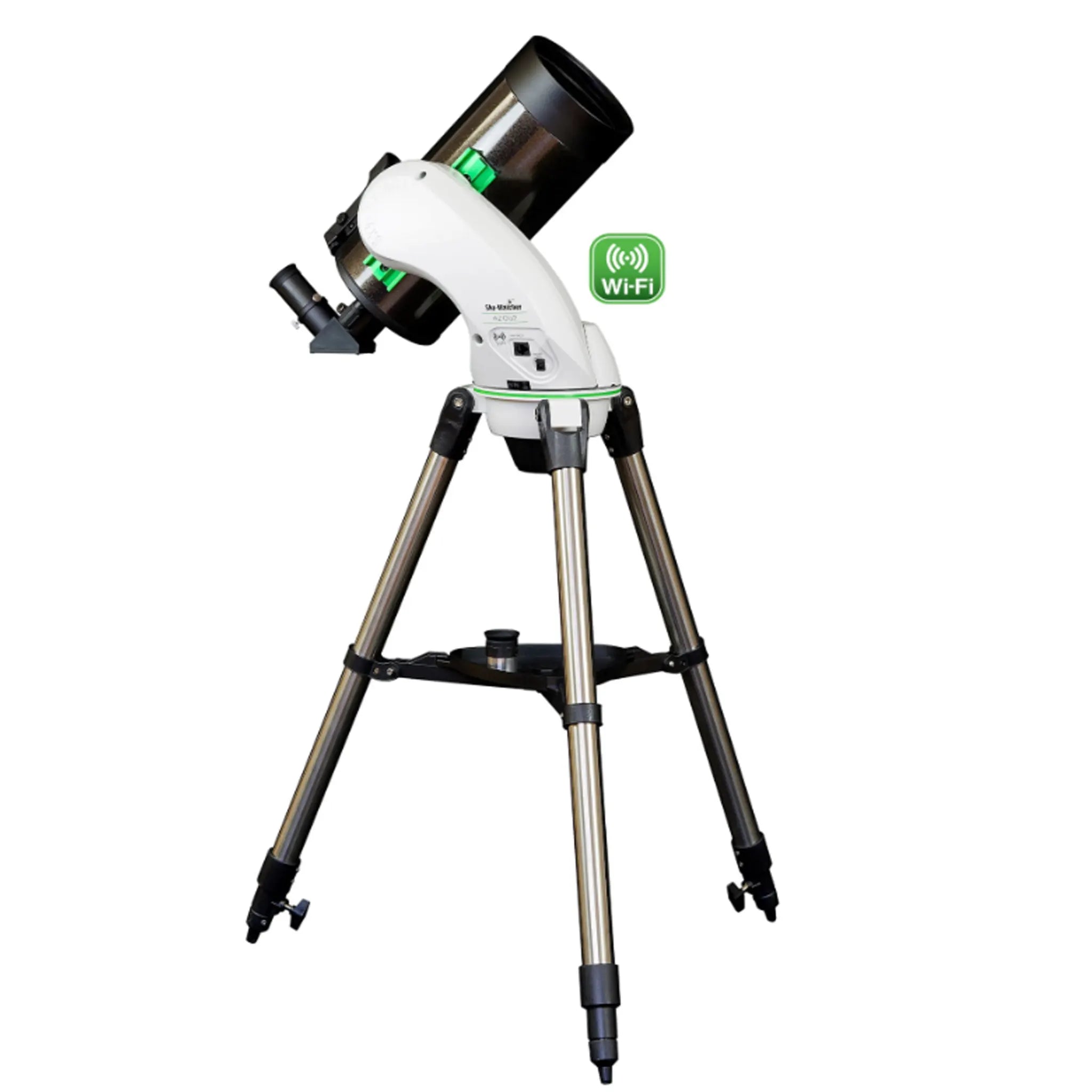 sky-watcher Maksutov Cassegrain telescope with WiFi logo 
