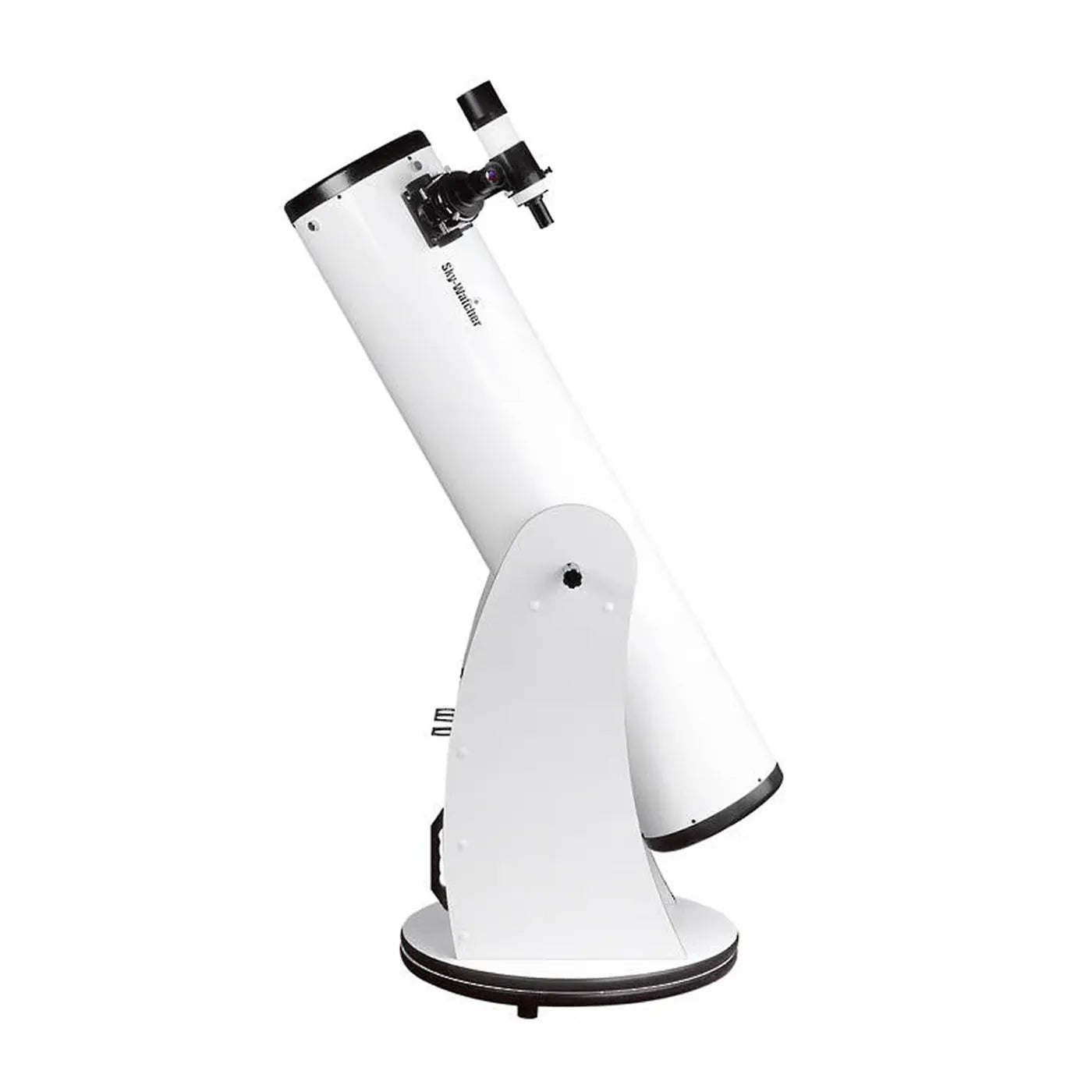 White Sky-Watcher 10" Dobsonian Telescope side view