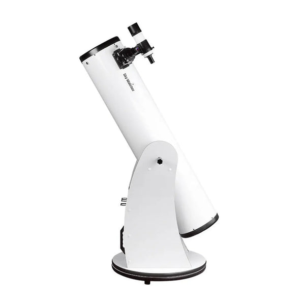 White Sky-Watcher 10" Dobsonian Telescope side view