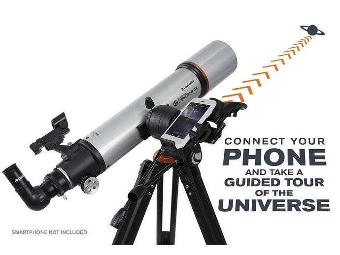 TEST1 - Celestron StarSense Explorer DX 102AZ - Smart phone app-enabled refractor telescope