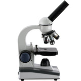 Amscope 40X–1000X Portable LED Monocular Microscope (M150C-EUL-3PL)