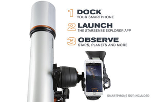 Celestron StarSense Explorer DX 102AZ - Smart phone app-enabled refractor telescope