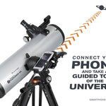 Celestron StarSense Explorer DX 130AZ - Smartphone app-enabled newtonian reflector telescope. Telescopes.net.nz