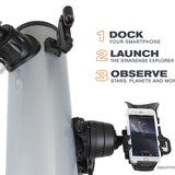 Celestron StarSense Explorer DX 130AZ - Smartphone app-enabled newtonian reflector telescope