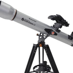 left view of the Celestron StarSense Explorer LT 80AZ - Smartphone app-enabled refractor telescope