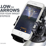 StarSense explorer Lt 70AZ docking station close up.