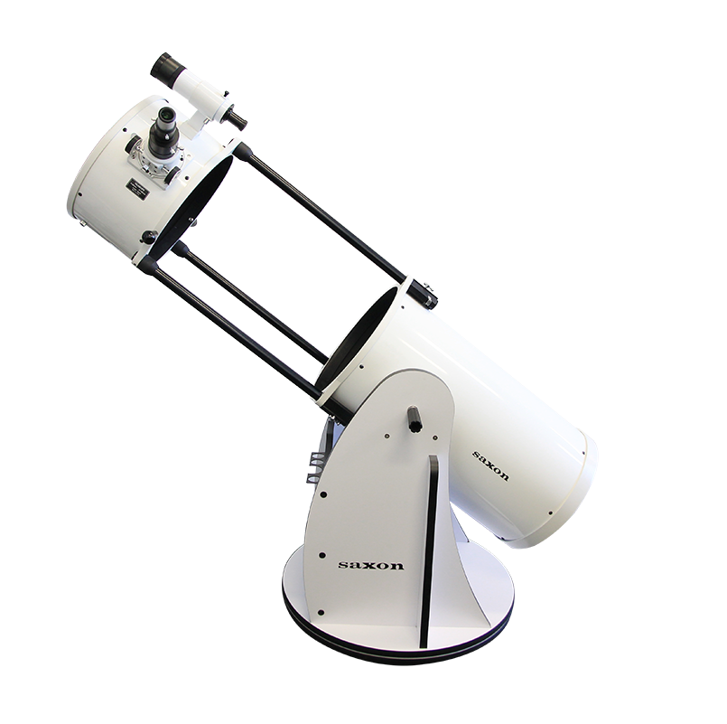 Saxon 12" DeepSky Collapsible Dobsonian Telescope - side view 