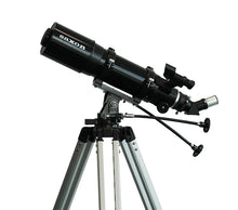 Load image into Gallery viewer, Saxon 1025 AZ3 Pioneer Refractor Telescope with Smart Phone Adapter