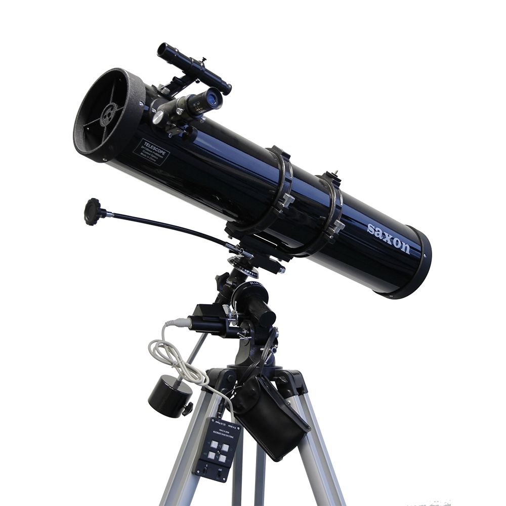 saxon 1309 EQ2 Velocity Reflector Telescope with Motor Drive