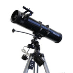 saxon 1309 EQ2 Velocity Reflector Telescope with Motor Drive