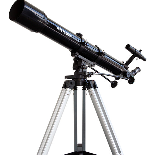 Balck saxon 909-AZ3 Refractor Telescope facing